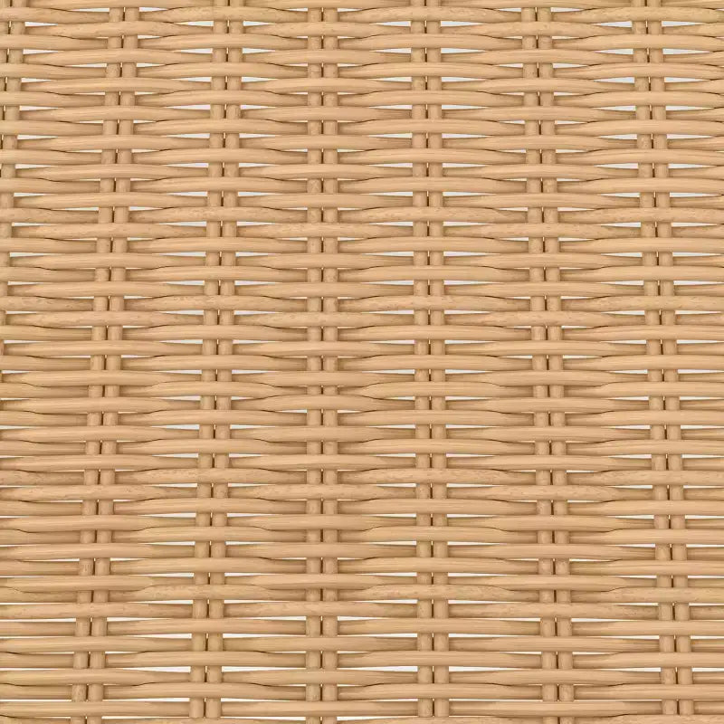 Lot de 4 chaises de salle à manger de terrasse en osier sans accoudoirs marron - Threshold™
