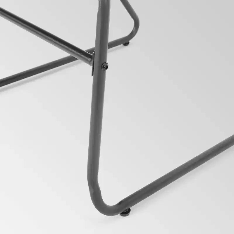 Moonstone - Lot de 2 fauteuils de club modernes en résine tressée : Cadre en fer résistant aux intempéries - Christopher Knight Home