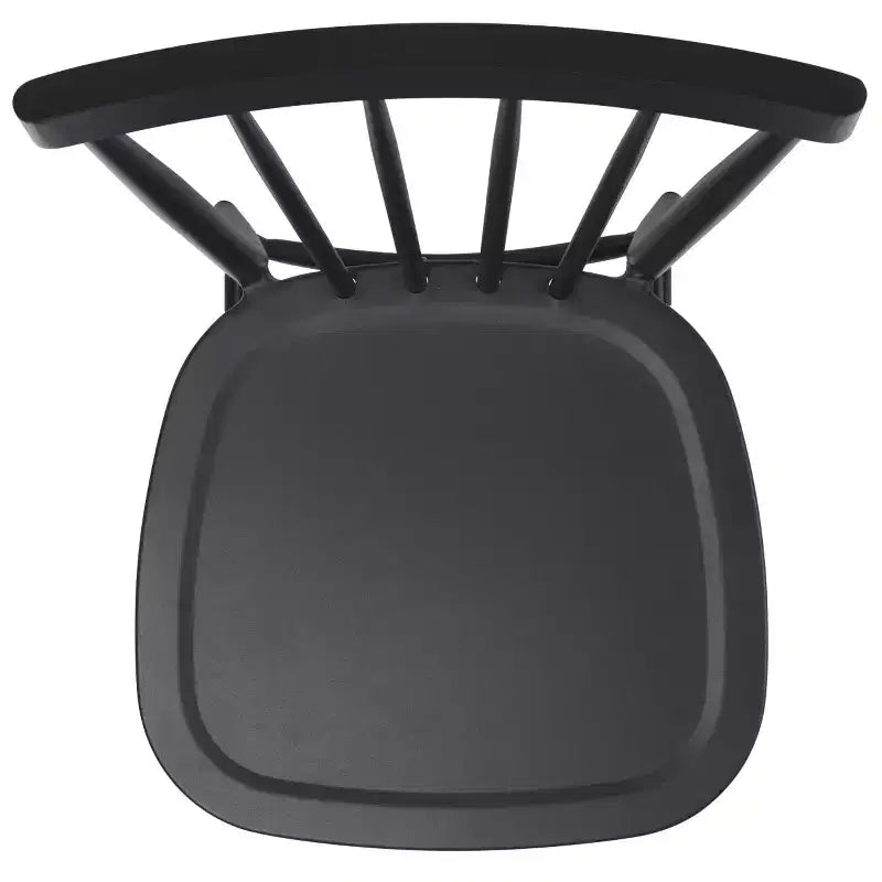 Chaise à Fuseau Core (lot de 2) - Intérieur/Extérieur - PAT4047 - Noir - Safavieh