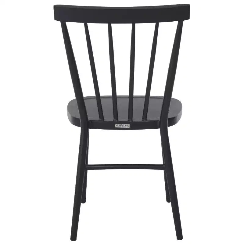 Chaise à Fuseau Core (lot de 2) - Intérieur/Extérieur - PAT4047 - Noir - Safavieh
