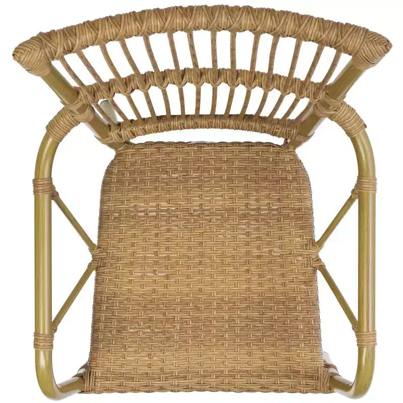 Fauteuil Bora (Lot de 2) - Intérieur/Extérieur - PAT4046 - Naturel - Safavieh