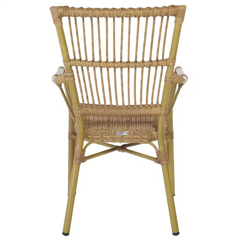 Fauteuil Bora (Lot de 2) - Intérieur/Extérieur - PAT4046 - Naturel - Safavieh