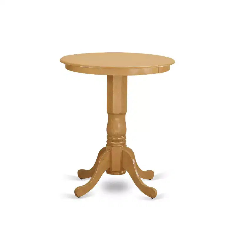 Petite table à manger ronde – Hêtre, 76 cm, piètement central, 2 places