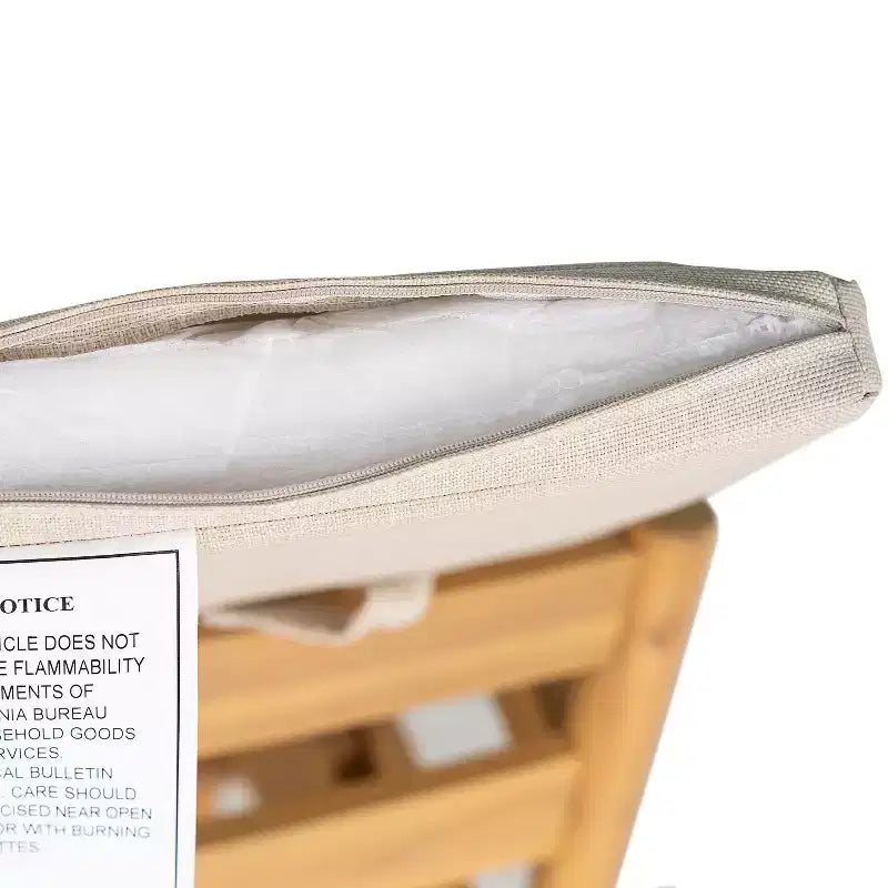 Fauteuil de salle à manger d'extérieur rembourré rustique Christopher Knight Home Tarek avec dossier à lattes (Lot de 2)