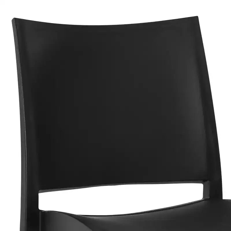 Chaise de salle à manger empilable en plastique en polypropylène moderne Playa de WestinTrends (lot de 2)
