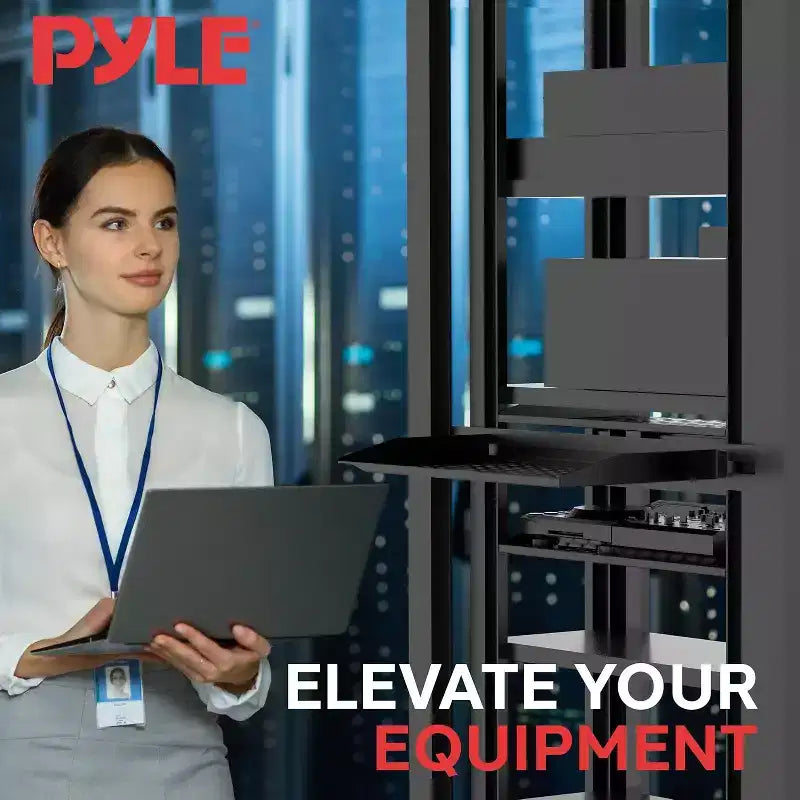 Plateau de rack serveur 1U – Métal robuste, 50 kg, compatible 19", lot de 4