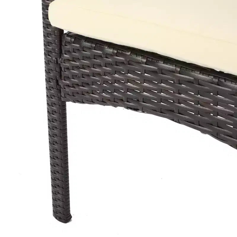Chaises de salle à manger d'extérieur en osier Christopher Knight Home Cordoba avec coussin (lot de 2)