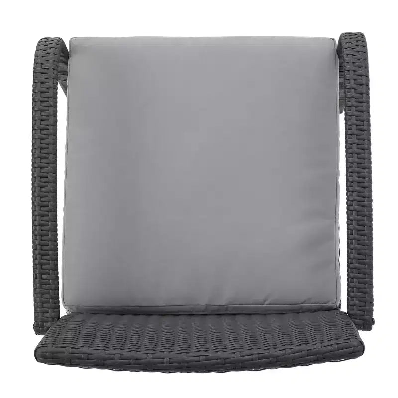 Chaises de salle à manger d'extérieur en osier Christopher Knight Home Cordoba avec coussin (lot de 2)
