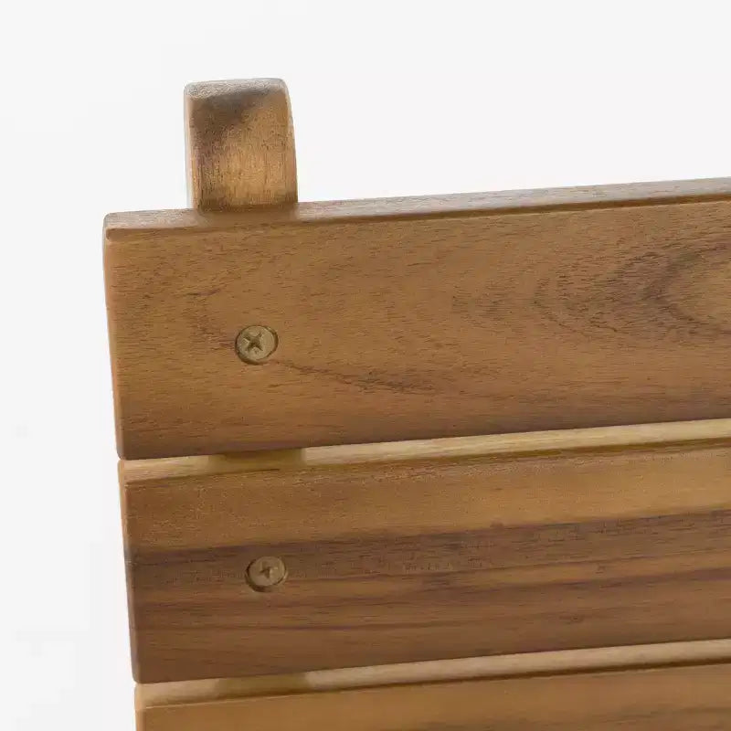 GDFStudio Rabion Chaises de salle à manger pliantes d'extérieur en bois d'acacia (lot de 4)
