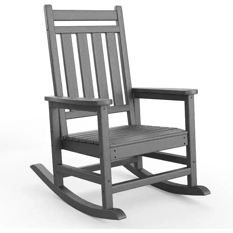 Acekool 40 Fauteuil à bascule extérieur surdimensionné - Bascule spacieuse tout temps avec conception ergonomique pour patio et véranda