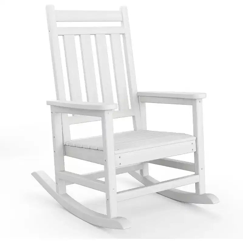 Acekool 40 Fauteuil à bascule extérieur surdimensionné - Bascule spacieuse tout temps avec conception ergonomique pour patio et véranda