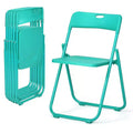 Karl Home |Stackable Metal Folding Chair Set (Set of 6)