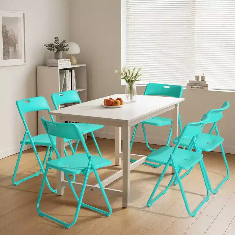 Karl Home | Ensemble de chaises pliantes empilables en métal (lot de 6)