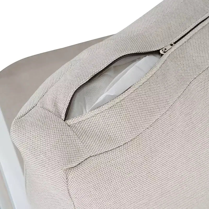Christopher Knight Home Yoshiko Chaises de salle à manger modernes de patio en aluminium avec coussin (lot de 2)
