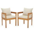 Kento Dining Chair (Set Of 2) - Indoor/Outdoor - PAT7096 - Natural - Safavieh