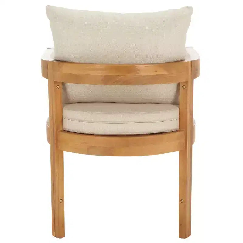Chaise de salle à manger Kento (lot de 2) - Intérieur/Extérieur - PAT7096 - Naturel - Safavieh