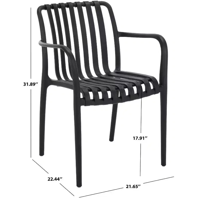 Fauteuil de salle à manger Holly - Intérieur/Extérieur - PAT4702 - Safavieh