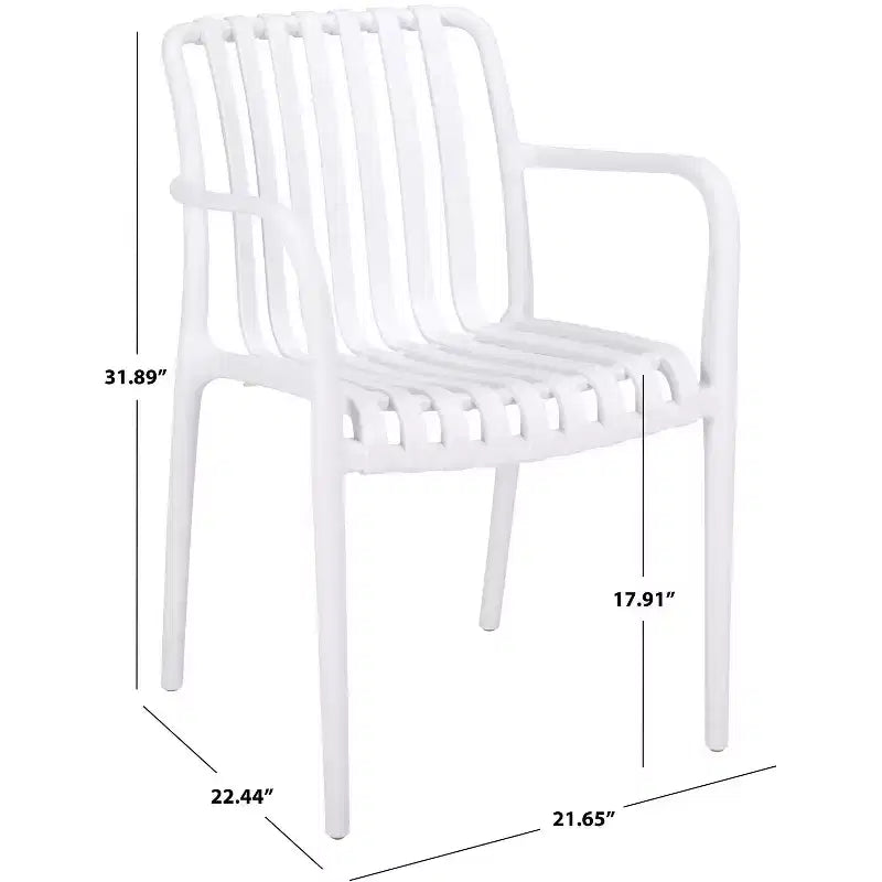Fauteuil de salle à manger Holly - Intérieur/Extérieur - PAT4702 - Safavieh