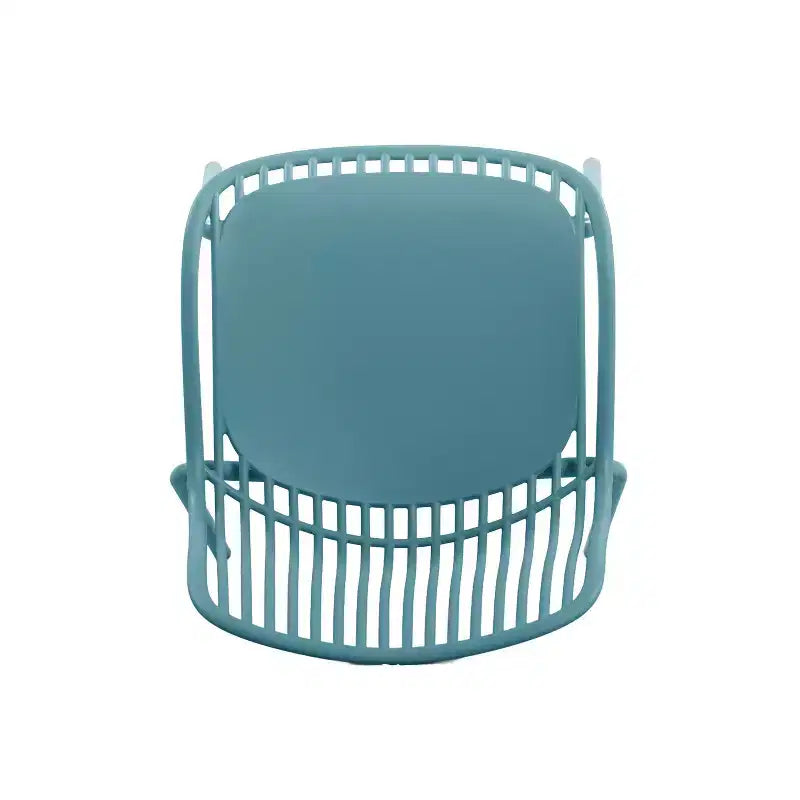 Christopher Knight Home Marina Chaises de salle à manger d'extérieur en plastique et fer (lot de 2)