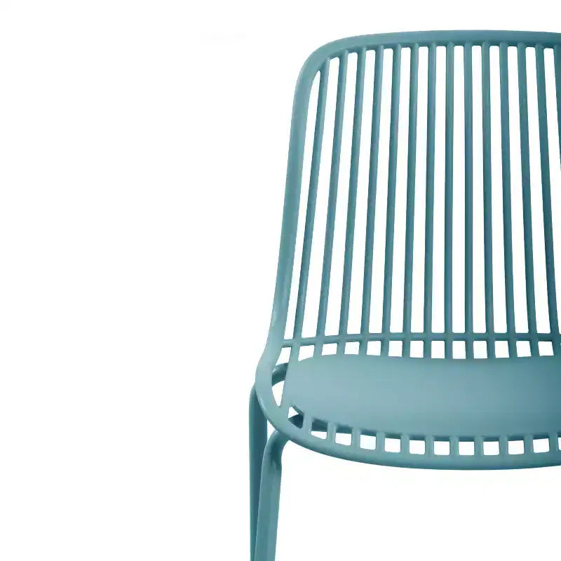 Christopher Knight Home Marina Chaises de salle à manger d'extérieur en plastique et fer (lot de 2)