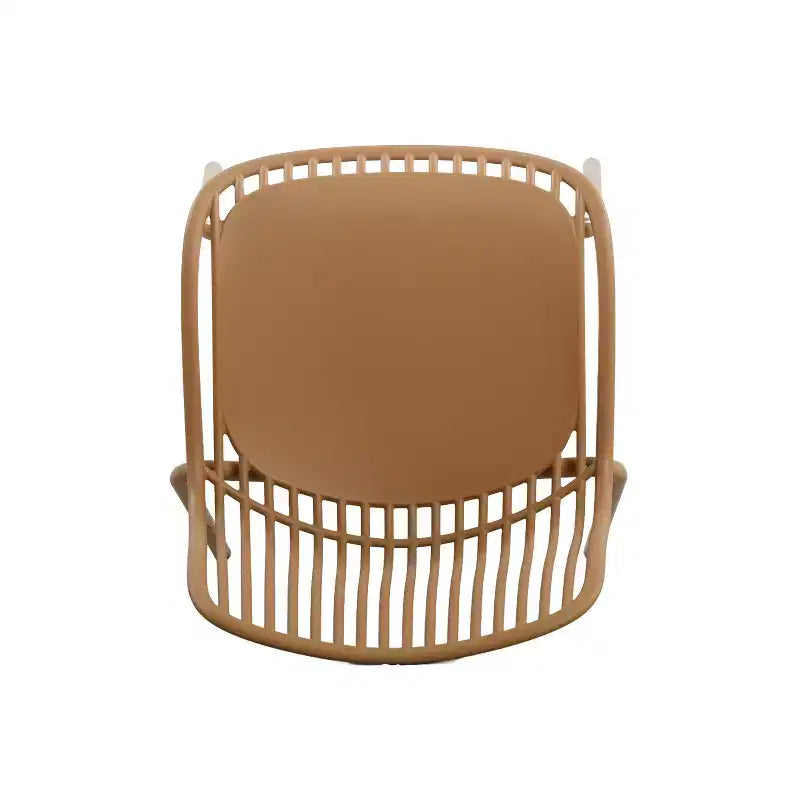 Christopher Knight Home Marina Chaises de salle à manger d'extérieur en plastique et fer (lot de 2)