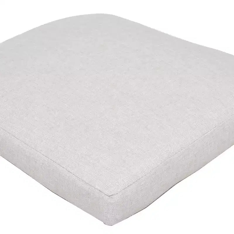 GDFStudio Herta Chaise de salle à manger d'extérieur en osier et fer (Lot de 2)