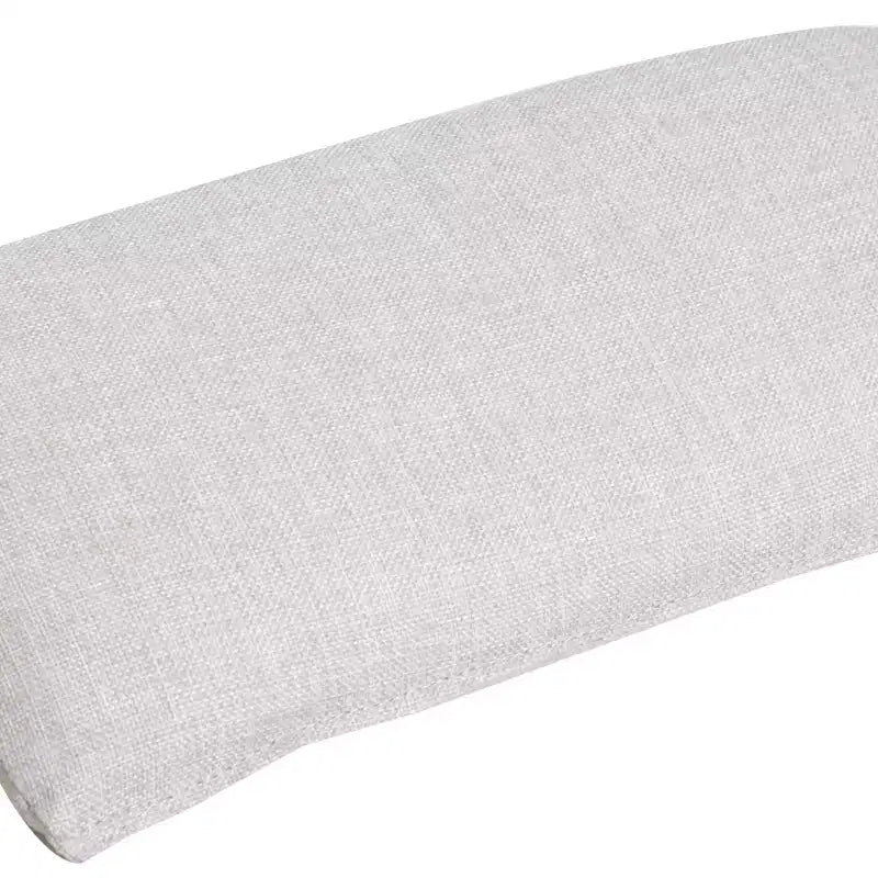 GDFStudio Herta Chaise de salle à manger d'extérieur en osier et fer (Lot de 2)