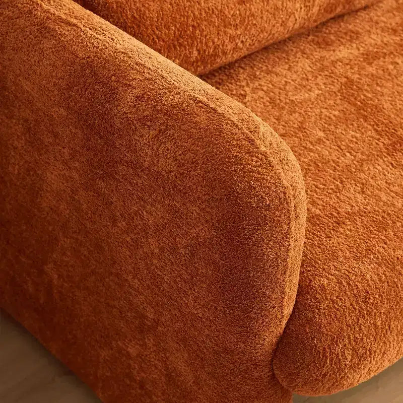 Canapé deux places en velours de 150 cm – Lit gigogne, coussins de soutien et poches latérales, sans outils