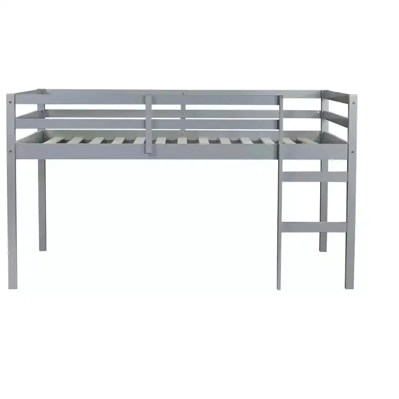 Cadre de lit plateforme en métal pleine grandeur – Rangement sous le lit, silencieux, 800 lb