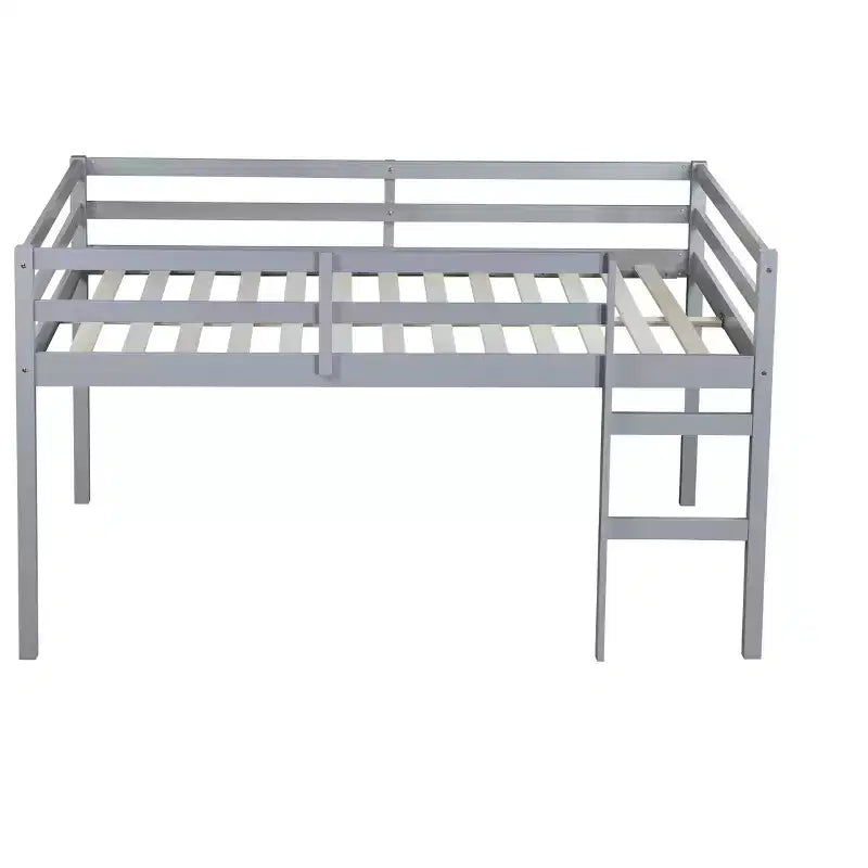 Cadre de lit plateforme en métal pleine grandeur – Rangement sous le lit, silencieux, 800 lb