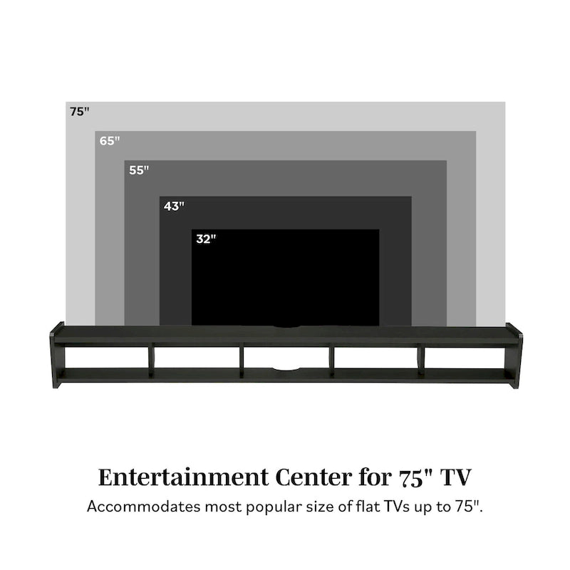 Meuble TV flottant mural Middlebrook Designs