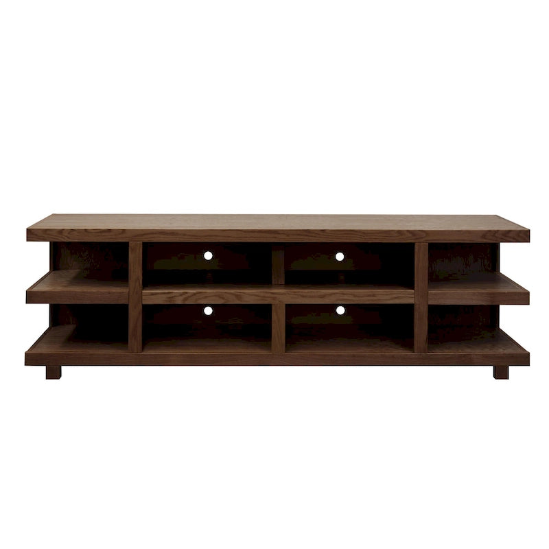 Meuble TV Bridgevine Home Laurel Canyon 85 pouces pour téléviseurs jusqu'à 95 pouces, aucun assemblage requis