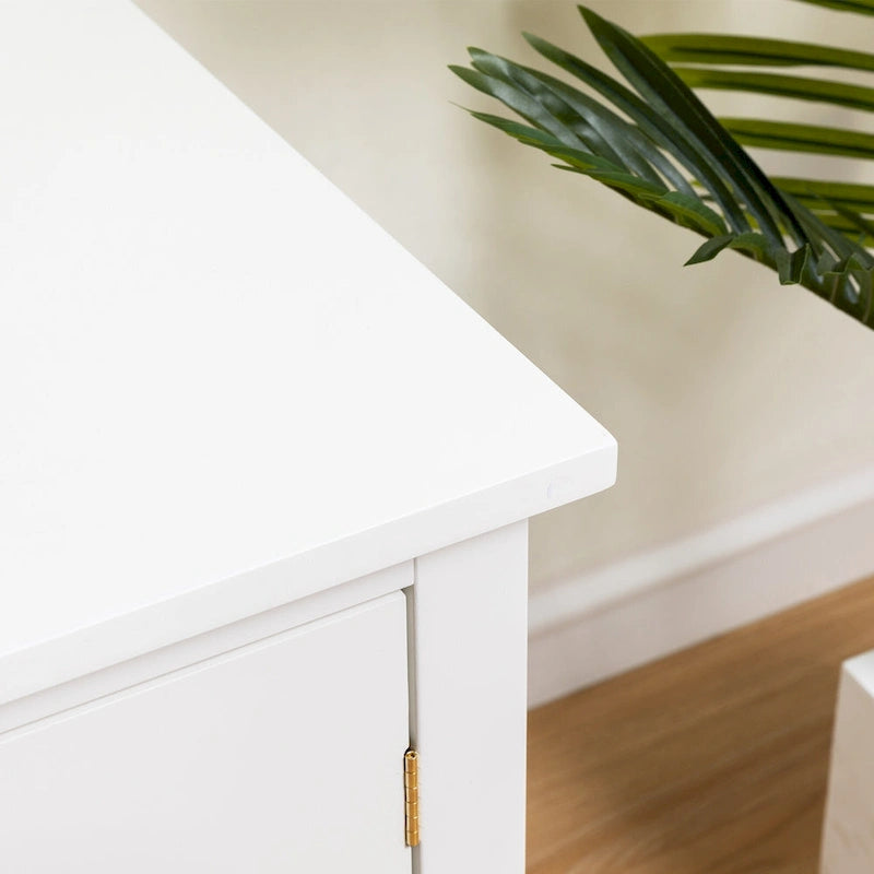 Meuble TV moderne Naro de 71 po avec porte vitrée par Christopher Knight Home