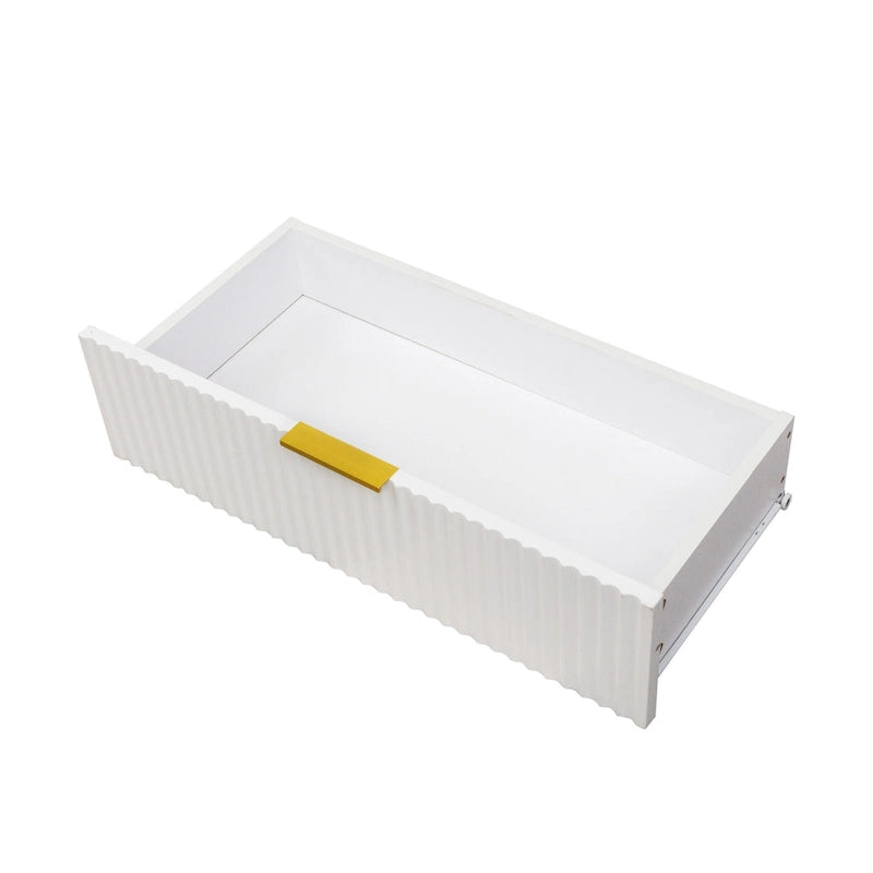 Meuble TV moderne blanc chaud, pour Salon Chambre