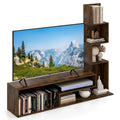 Meuble TV Costway Cube pour téléviseurs jusqu'à 50 pouces, Table Console Multimédia avec - Voir détails