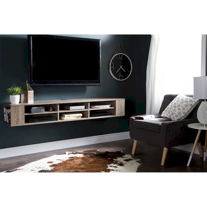 South Shore City Life Console Murale 66 Pouces de Large