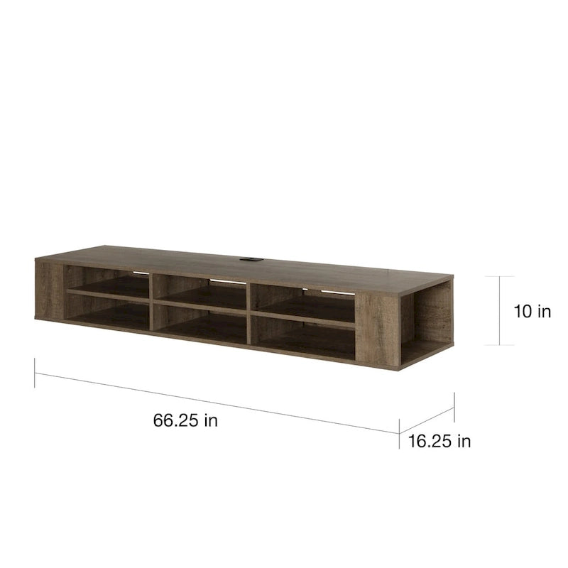South Shore City Life Console Murale 66 Pouces de Large