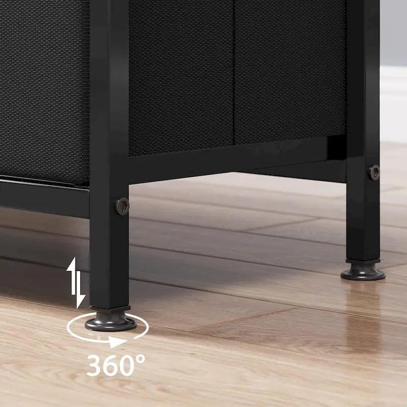 Meuble TV et Commode Multifonction pour Chambre à Coucher avec 2 Tiroirs - 106,7 cm