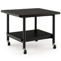 Meuble d'imprimante avec rangement sous le bureau, table d'imprimante avec 4 roulettes - Voir les détails