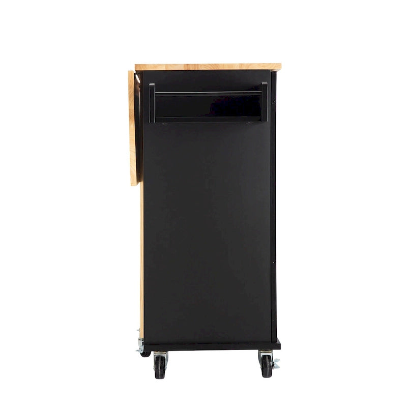Îlot de cuisine et chariot de cuisine (sans tabouret)