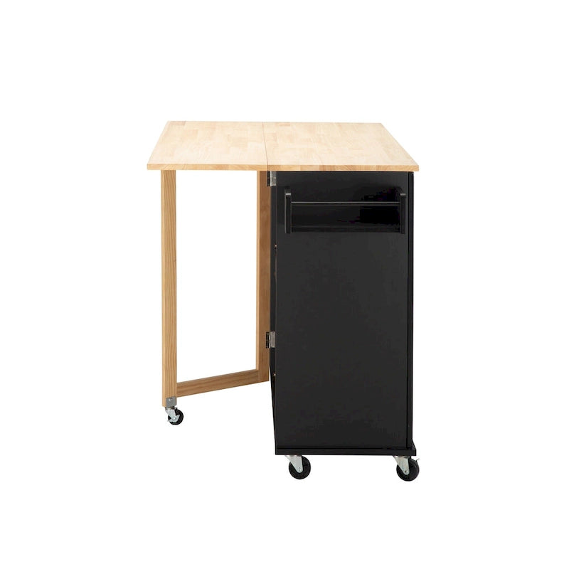 Îlot de cuisine et chariot de cuisine (sans tabouret)