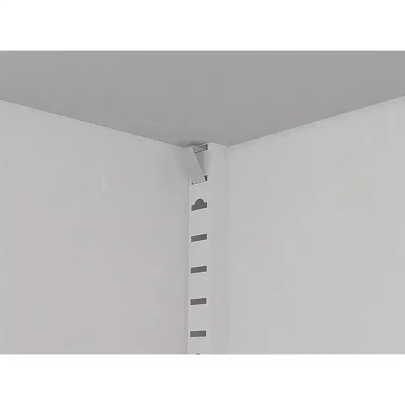 Homy Casa Meuble de rangement à 4 portes avec panneaux en rotin et étagères réglables pour salon, salle à manger ou entrée, Noir et Naturel