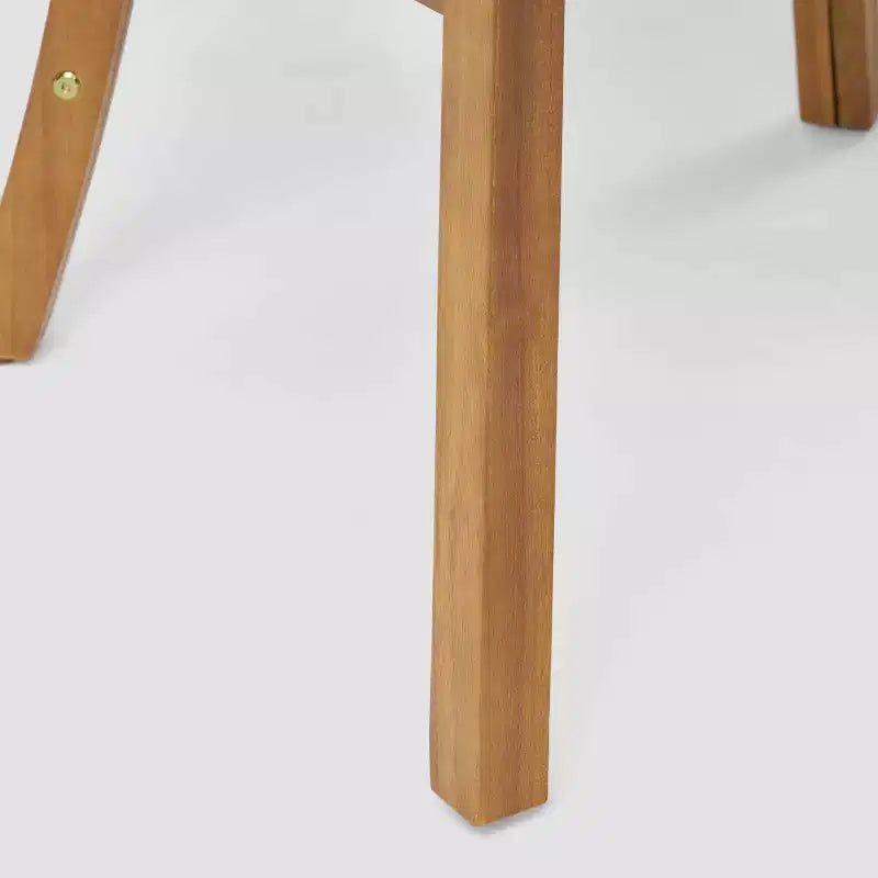 Lot de 2 chaises de salle à manger en bois Alondra pour patio - Christopher Knight Home