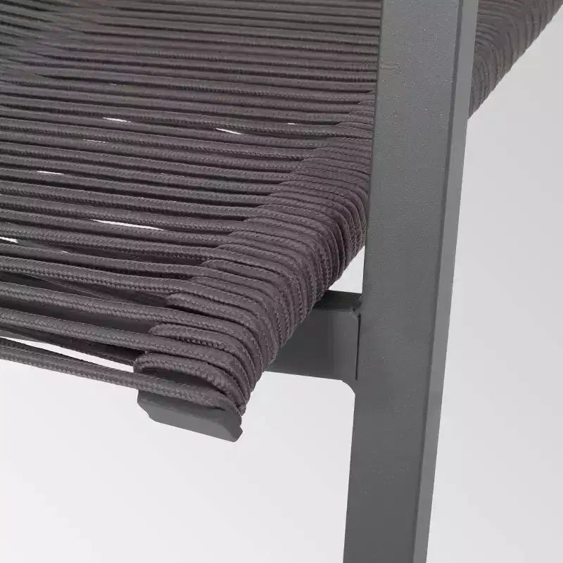 Lot de 2 chaises de salle à manger Deloris en aluminium - Christopher Knight Home