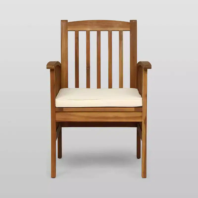 Lot de 2 chaises de salle à manger Casa en acacia – Christopher Knight Home