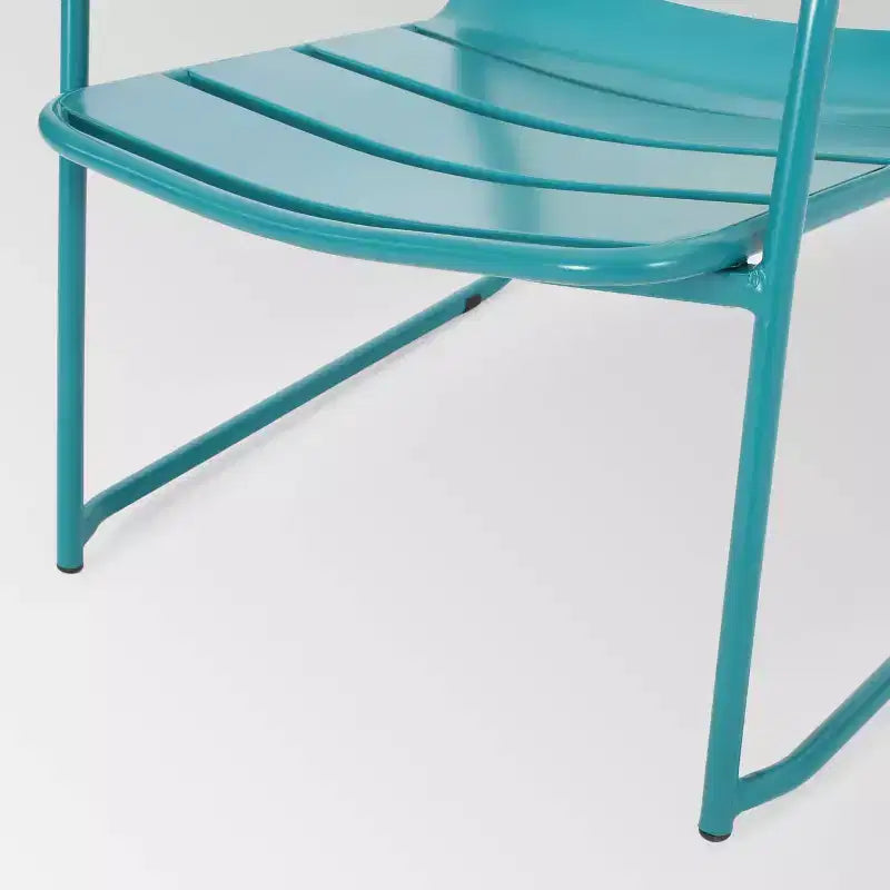 Cowan 2 PK Chaise de salle à manger en fer – Christopher Knight Home