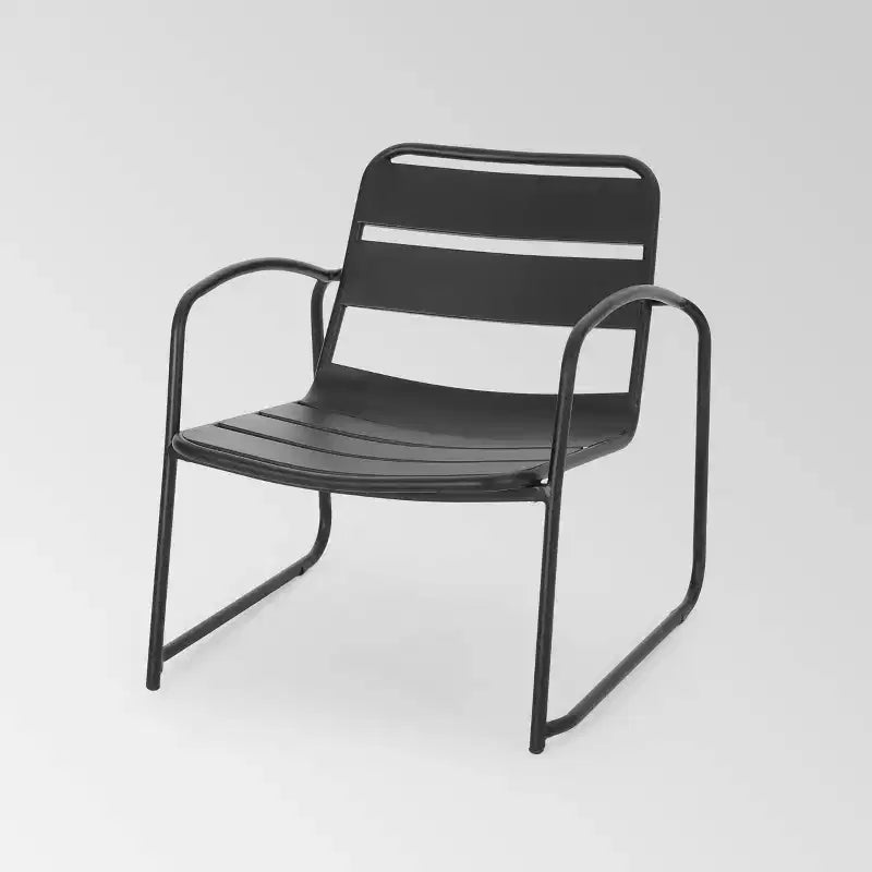 Cowan 2 PK Chaise de salle à manger en fer – Christopher Knight Home