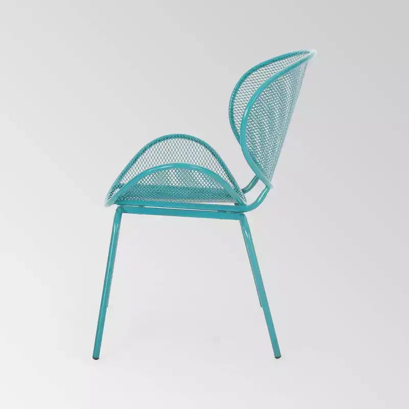 Chaise de salle à manger Elloree 2 places en fer - Christopher Knight Home