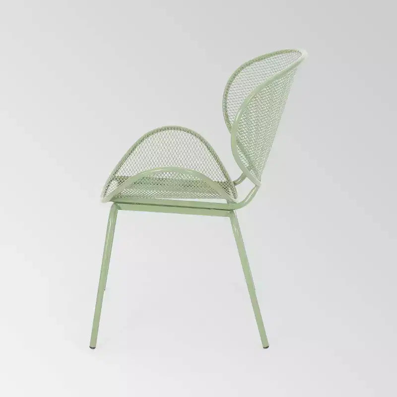 Chaise de salle à manger Elloree 2 places en fer - Christopher Knight Home