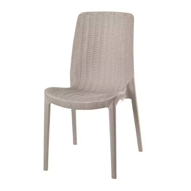 4pc Rue Stackable Rattan Dining Chairs - Lagoon